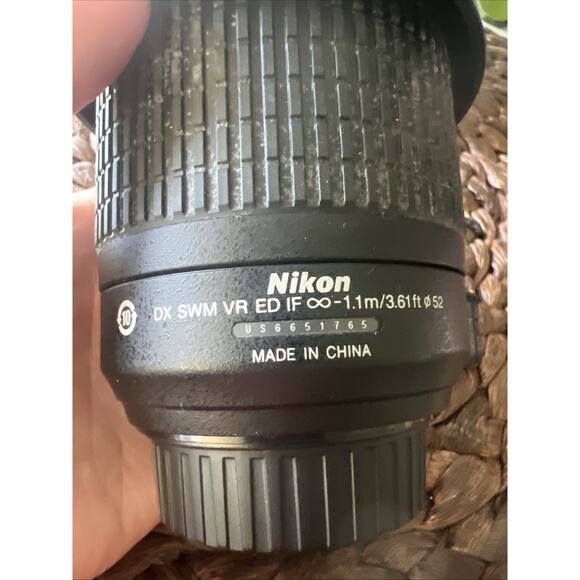 Nikon DX AF-S NIKKOR 55-200MM DX SWN VR ED Camera Lens - Picture 8 of 8